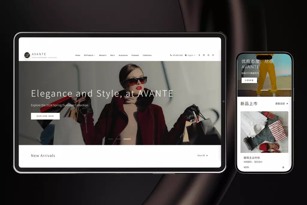 Premium website development service